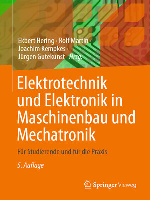 cover image of Elektrotechnik und Elektronik in Maschinenbau und Mechatronik